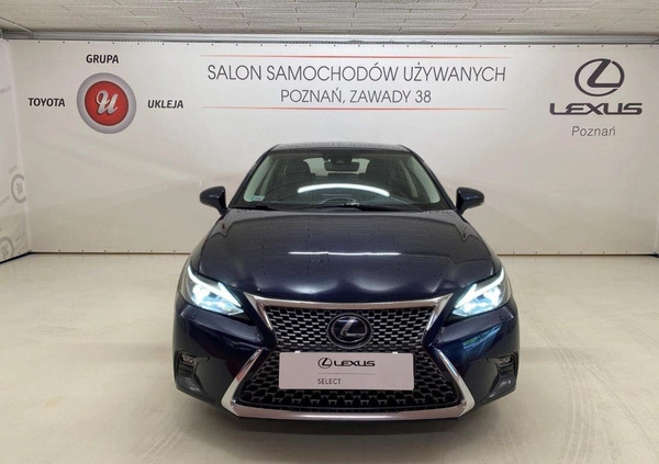 Lexus CT cena 89900 przebieg: 157002, rok produkcji 2020 z Poznań małe 172